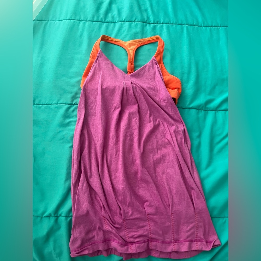 Lululemon built in bra top